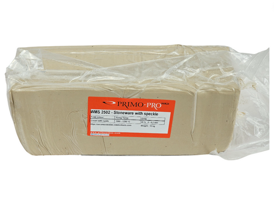 Stoneware Clay with Speckle WMS2502 (CREAM) 10Kg Bag