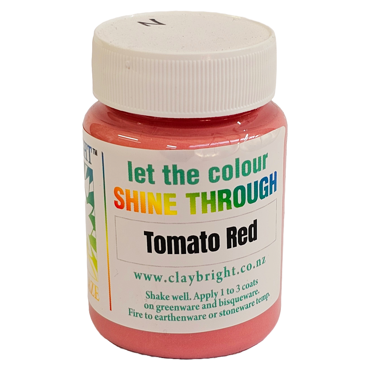 Liquid Underglaze Tomato Red