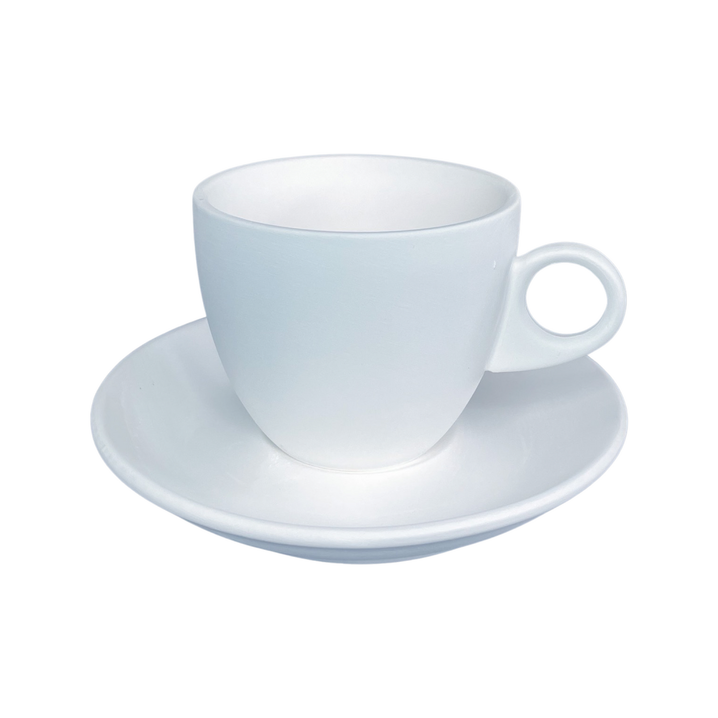 Tea Cup and Saucer Ready to Paint Bisque 12, 48 Pack