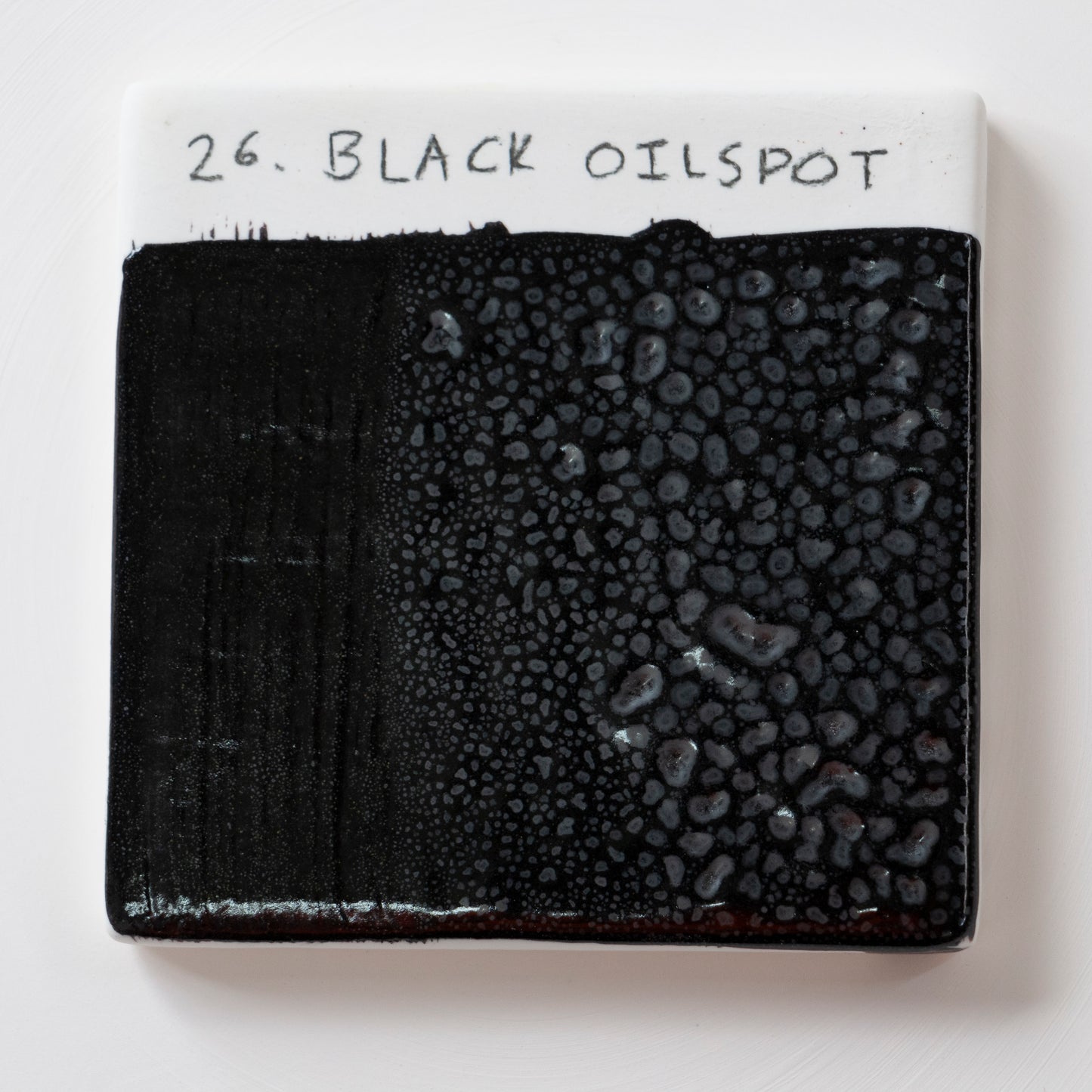 Abbots Black Oilspot Midfire Brushable Glaze