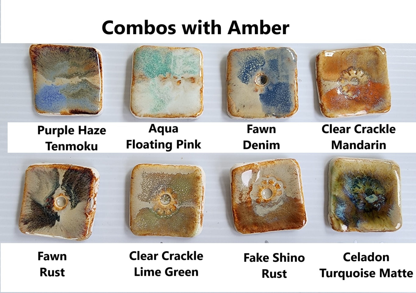 Abbots Amber Midfire Brushable Glaze