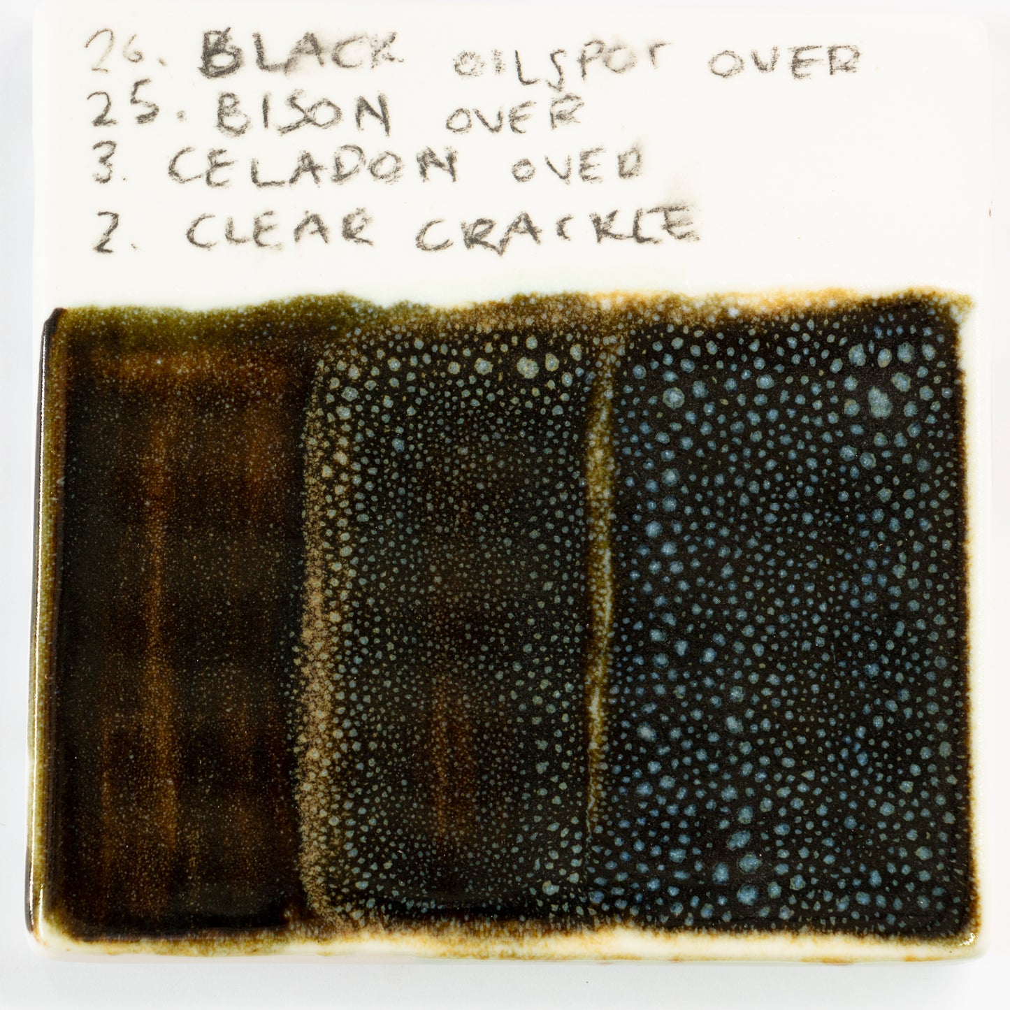 Abbots Black Oilspot Midfire Brushable Glaze