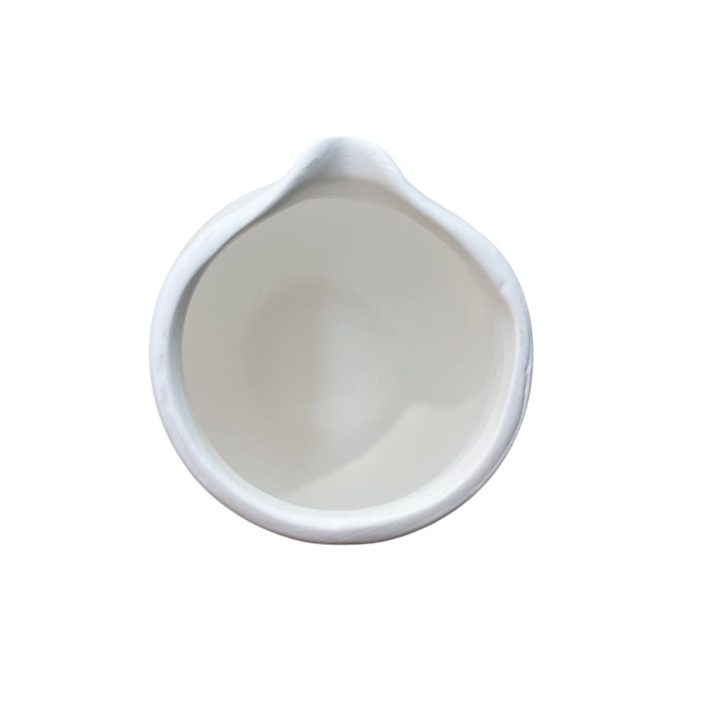 Ribbed Pourer Ready to Paint Bisque - 12, 48 Pack