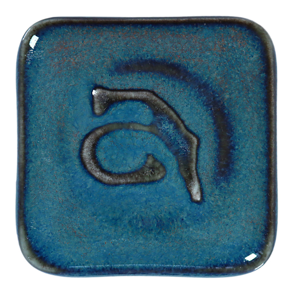 Abbots Hazy Blue Midfire Brushable Glaze