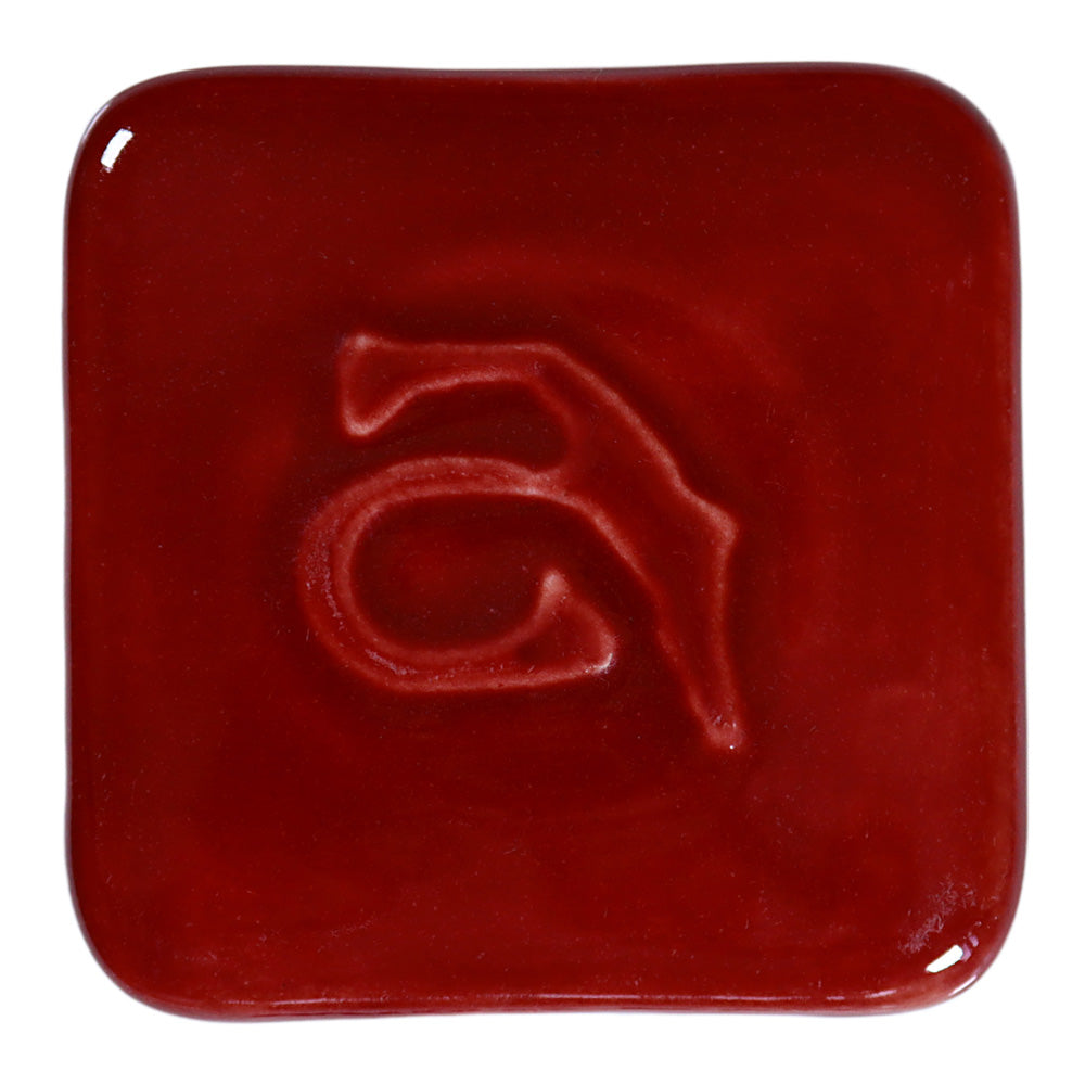 Abbots Wine Red Midfire Brushable Glaze