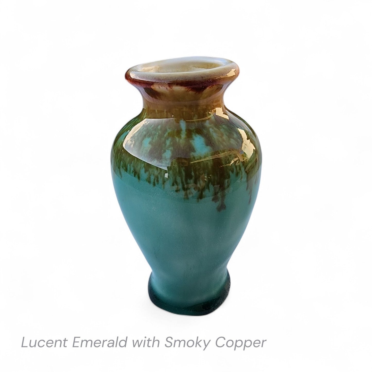 Abbots Smoky Copper Midfire Brushable Glaze