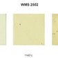 WMS 2502 clay colour swatch on different firing tempratures 