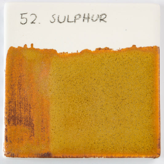 Abbots Sulphur Midfire Brushable Glaze