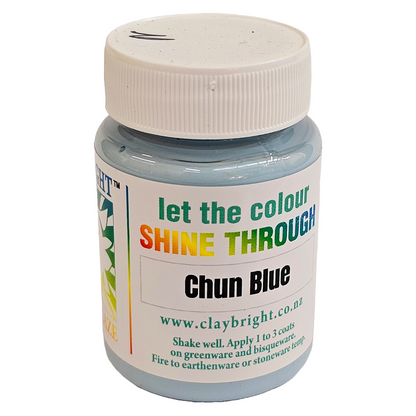 Liquid Underglaze Chun Blue