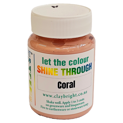 Liquid Underglaze Coral