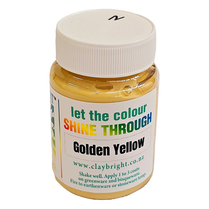 Liquid Underglaze Golden Yellow