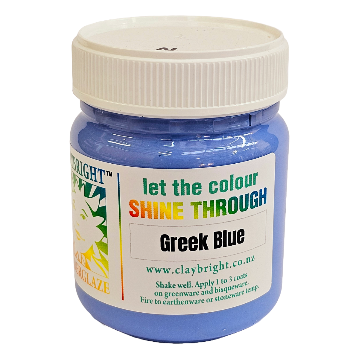 Liquid Underglaze Greek Blue