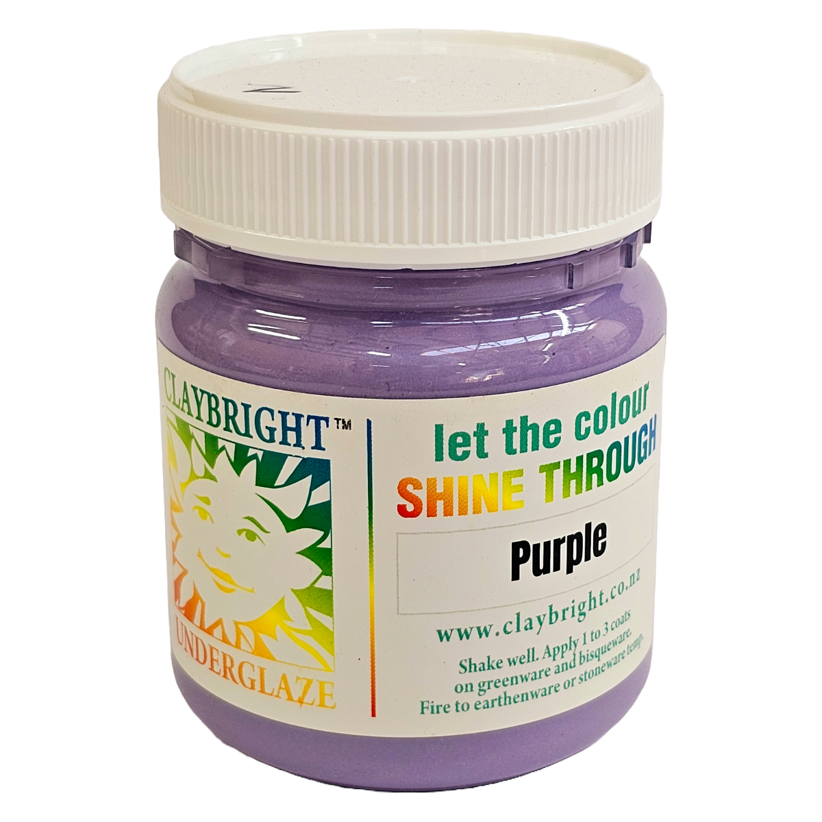 Liquid Underglaze Purple