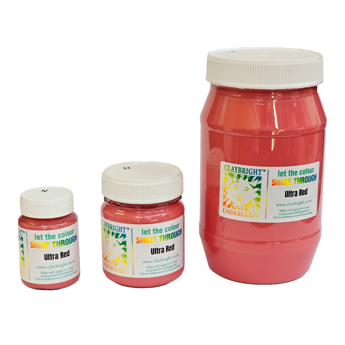 Liquid Underglaze Ultra Red