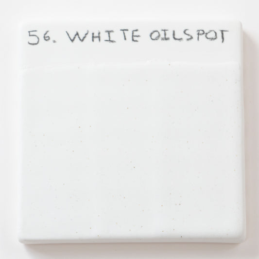 Abbots White Oilspot Midfire Brushable Glaze