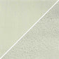 Two side-by-side images; the left side shows a close-up of a smooth white stoneware clay surface, and the right side shows a close-up of the same clay with visible grog particles.